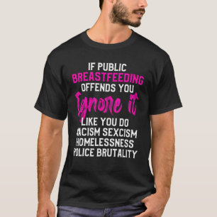 Breastfeeding Awareness Breast Milk Lactation T-Shirt
