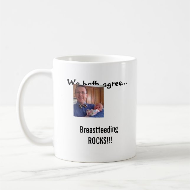 Breastfeeding Coffee Mug (Left)