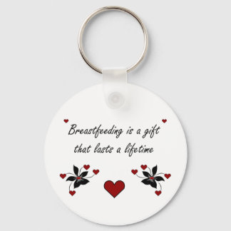 Breastfeeding is a Gift Key Ring