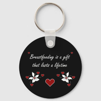 Breastfeeding is a Gift Key Ring
