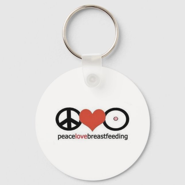 Breastfeeding. Key Ring (Front)