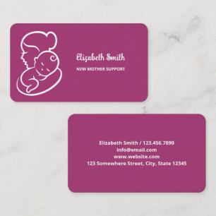 Breastfeeding & Lactation Support Business Card