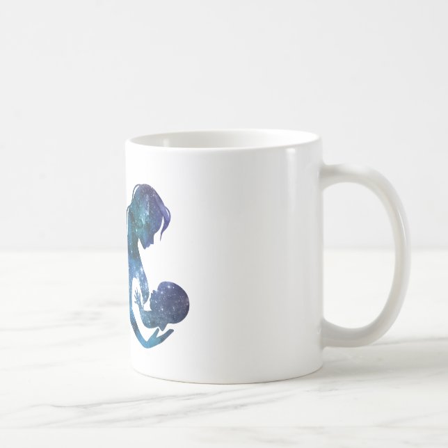 Breastfeeding Mother And Child Coffee Mug (Right)