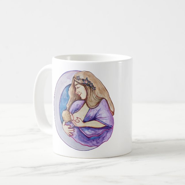 Breastfeeding Mother Goddess                       Coffee Mug (Front Left)
