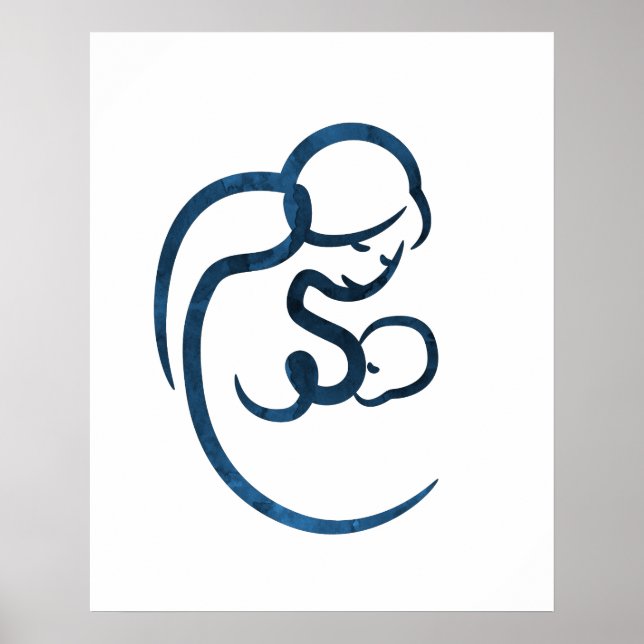 Breastfeeding Mother Poster (Front)