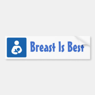 Breastfeeding / Nursing Icon Bumper Sticker