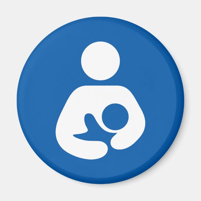 Breastfeeding Symbol Magnet (Front)