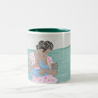 Breastfeeding Two-Tone Coffee Mug