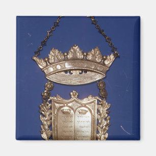 Breastplate or Shield for Torah Scroll Magnet