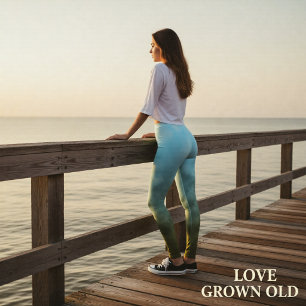 Breath Between Shorelines Leggings