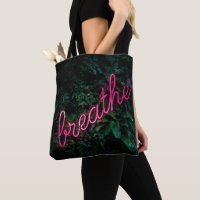 Breath Curved Word Art Street 3D Art Vintage Signa