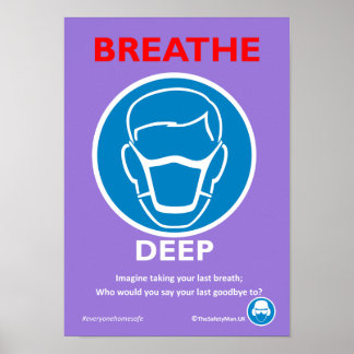 Breath Deep RPE Safety Poster