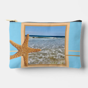 Breath in the ocean accessories pouch.  accessory pouch