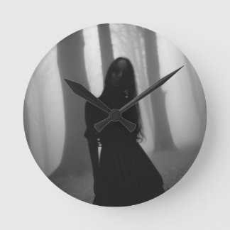 Breath of the Ethereal Grove Round Clock