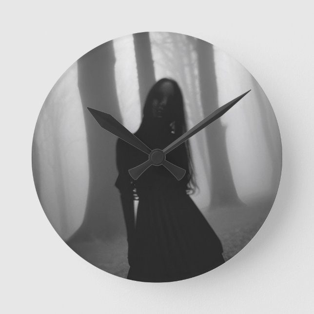 Breath of the Ethereal Grove Round Clock (Front)