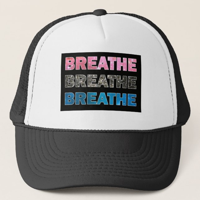 Breathe 002 trucker hat (Front)