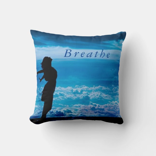 Breathe Believe Soar Cosy Cushion (Front)