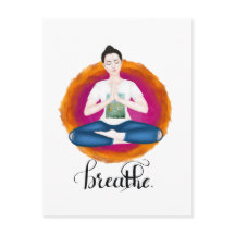 breathe. calligraphy