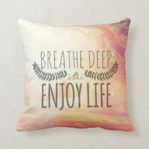 Breathe Deep Cushion