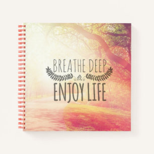 Breathe Deep Notebook