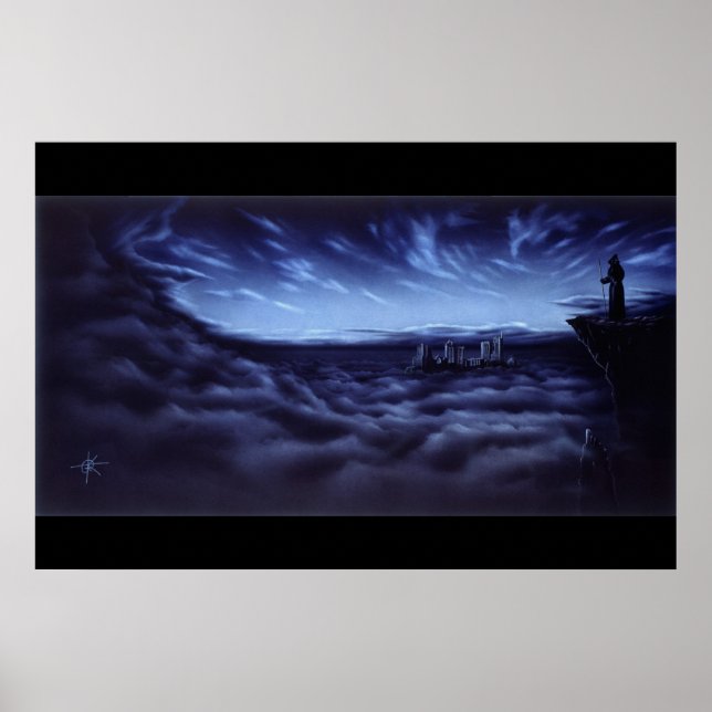 Breathe deep the Dark Poster (Front)