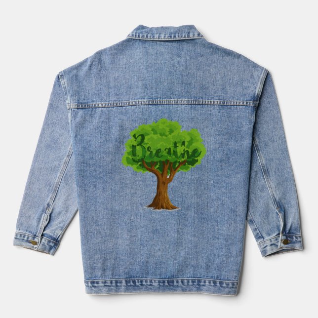 Breathe Denim Jacket (Back)