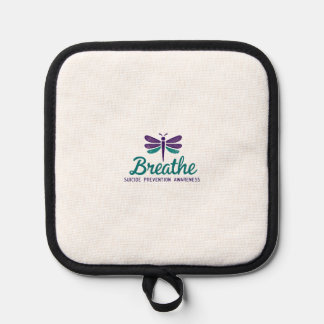 Breathe Dragonfly Suicide Prevention mental health Pot Holder