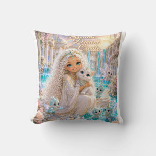 Breathe Dream. Create. Collection -Fleece Blanket Cushion