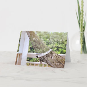 BREATHE EASY Greeting Card