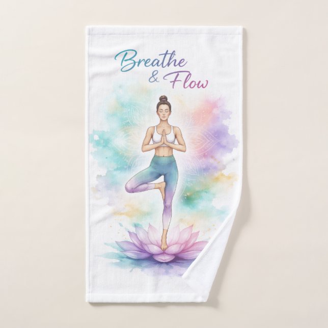 Breathe & Flow - Mindful Movement Towel (Hand Towel)