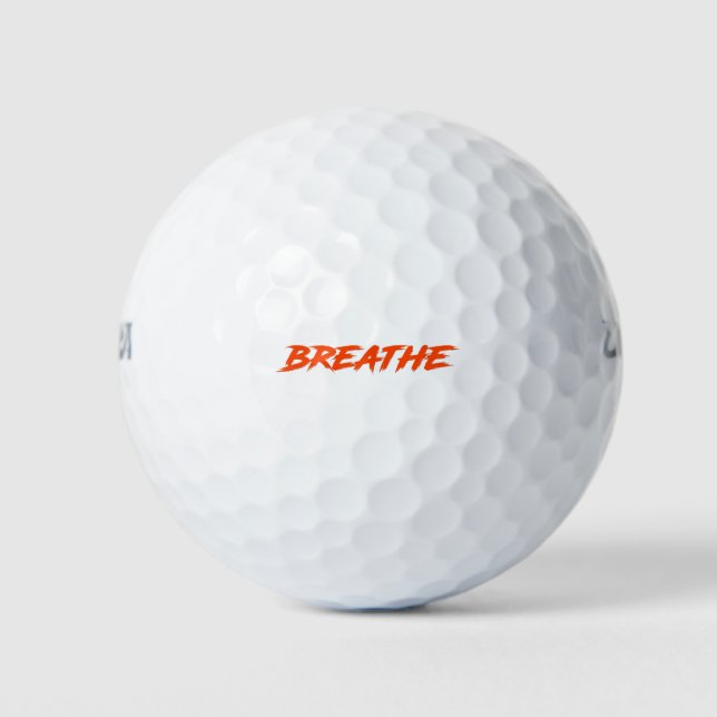 Breathe Golf Balls (Front)
