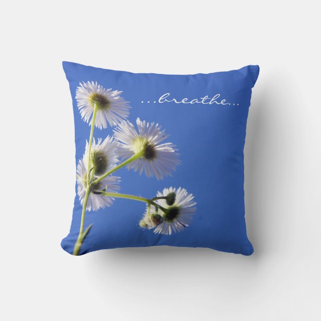Breathe Inspiration Pillow (Front)