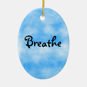 Breathe-ornament Ceramic Tree Decoration