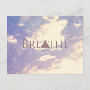 Breathe Postcard