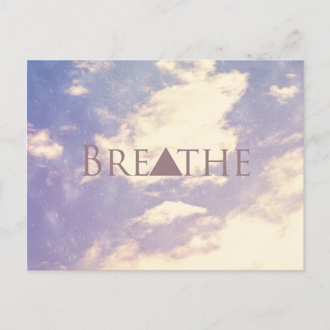 Breathe Postcard (Front)