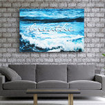 Breathe Quote Hawaii Turquoise Ocean Waves Photo Canvas Print<br><div class="desc">“Breathe”, relax, and enjoy the mesmerising ocean waves with this canvas photo print of the Hawaiian Pacific. You can easily personalise this wall art plus I also offer customisation on any product. IMPORTANT NOTE: Please do not change the size on this canvas to go any larger than what is listed....</div>