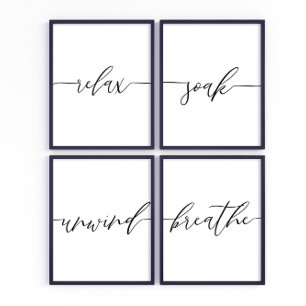 Breathe Relax Soak Bathroom