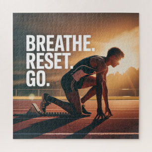 Breathe. Reset. Go. Jigsaw Puzzle