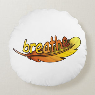 Breathe round cushion