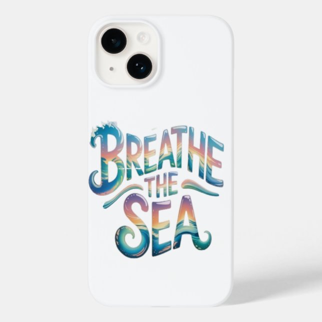Breathe the Sea Case-Mate iPhone Case (Back)