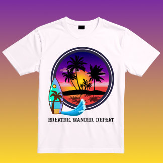 Breathe Wander Repeat  T-Shirt