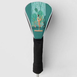 Breathe Yoga Super Yoga Girl Golf Head Cover