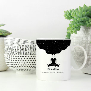 Breathing Meditation Mug - Starry Night Zen