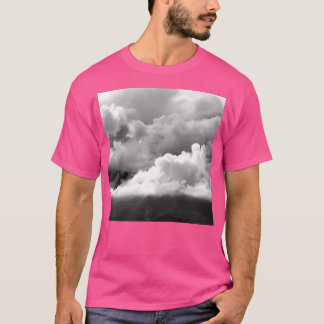 Breathtaking Black And White Massive Clouds Over M T-Shirt