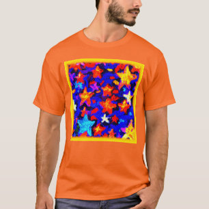 "Breathtaking Colourful Stars". Buy Now T-Shirt