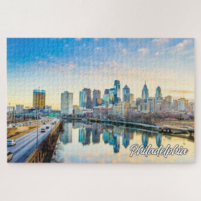 Breathtaking Philadelphia, Pennsylvania, USA Jigsaw Puzzle (Horizontal)
