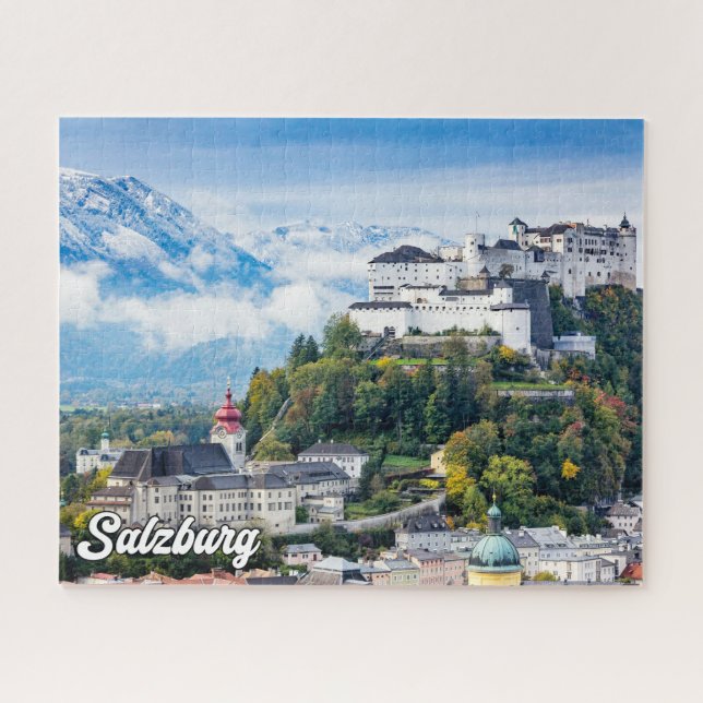 Breathtaking Salzburg, Austria Jigsaw Puzzle (Horizontal)