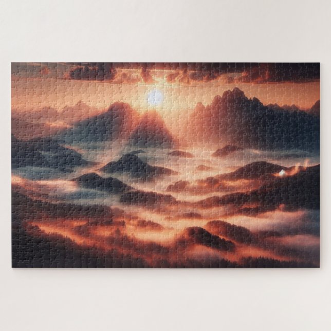 Breathtaking Scenic Landscape Jigsaw Puzzle (Horizontal)