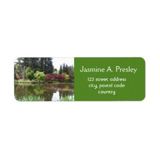 Breathtaking spring garden address