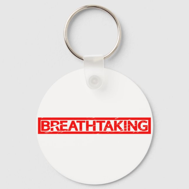 Breathtaking Stamp Key Ring (Front)